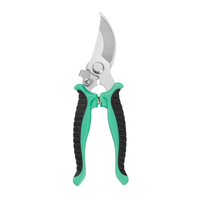 2PCS Gardening Scissors Set Ergonomic non-slip handles Safety lock pruning shears Beginner gardening set Can cut roses and more