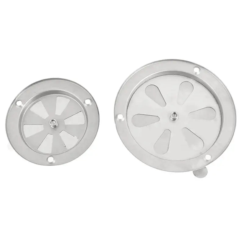 95/125mm Adjustable Air Vent Grille Round Ducting Ventilation Grilles Cover BBQ Grill Smoker Exhaust Vent Stove