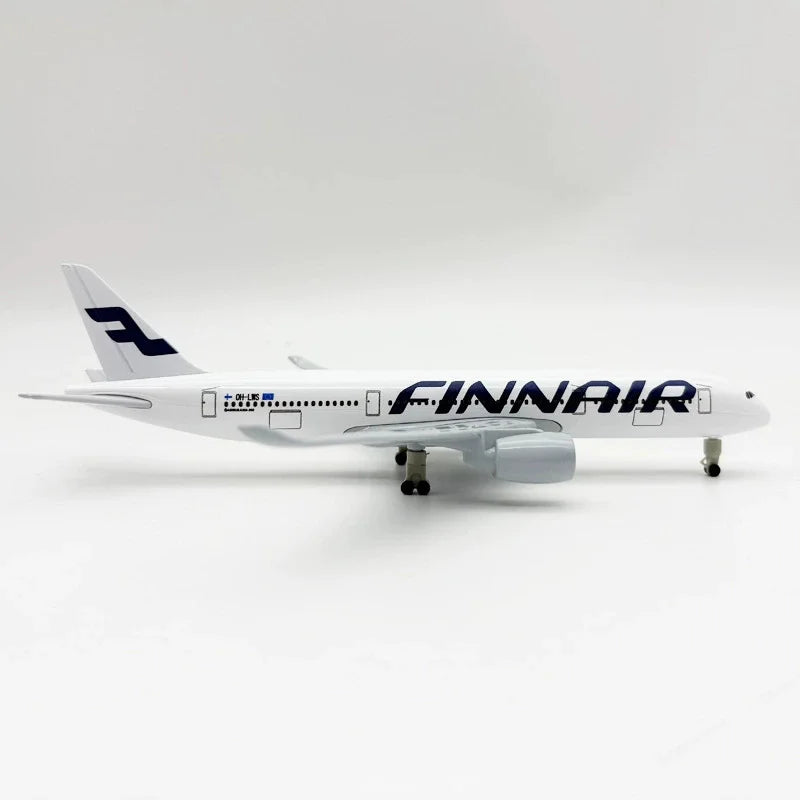Toy Airplane Airbus 20CM Alloy Aircraft Model A350 Finnair Airplane Model Gift For Friends Toy plane For Children