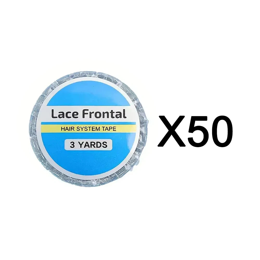 5PC Lace Front Support Wig Tape Double Sided Waterproof Super Hold Adhesive for Lace Front Wig Toupee,Hair Pieces,Hair Extension