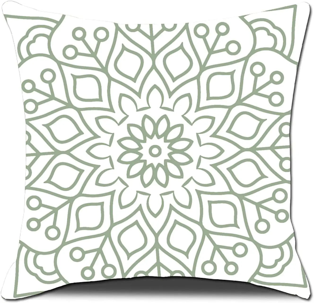 4Pcs Linen Throw Pillow Covers 45x45cm Decorative Cushion Cases for Sofa Bedroom Living Room Home Decor Zippered Pillowcases