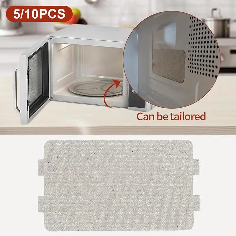 Microwave Oven Waveguide Mica Sheet Universal Cuttable Replacement Plate For Home Kitchen Repair Multiple Pack Option