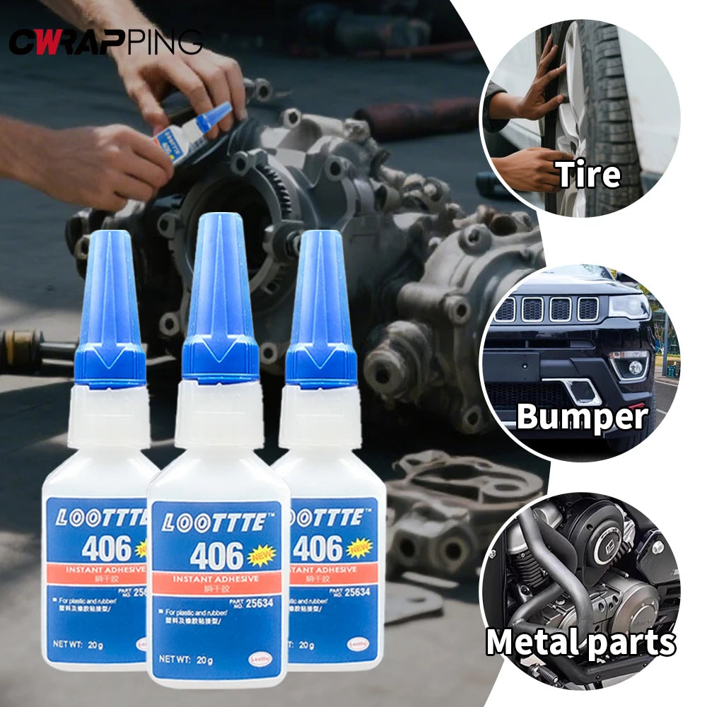 20ml Instant Adhesive Strong Glue Universal Multifunctional Fast Dry Glue for Resin Ceramic Metal Glass Home Instant Adhesive