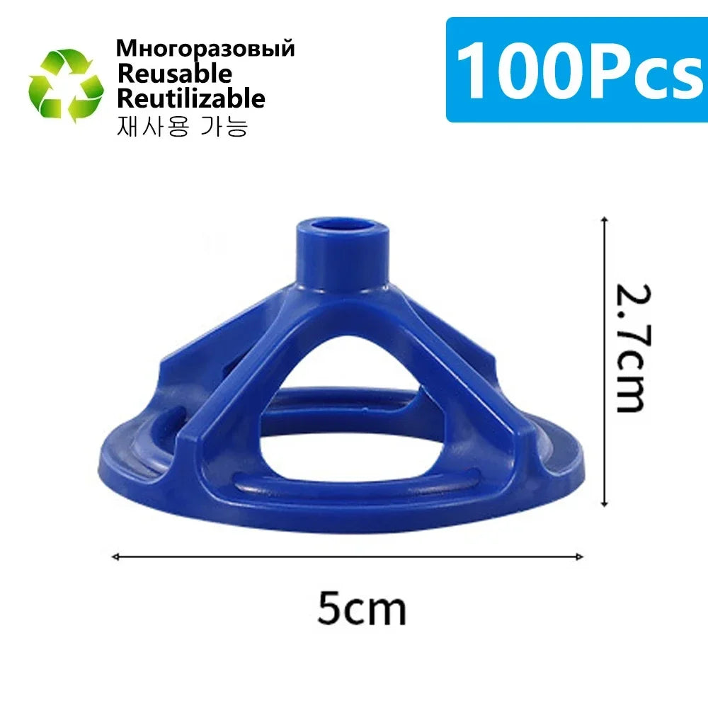 50-800Pcs Spiral Ceramic Tile Leveling System Clips Spacers Straps Wadge for Tile Laying Wall Floor Fixing Construction Tools