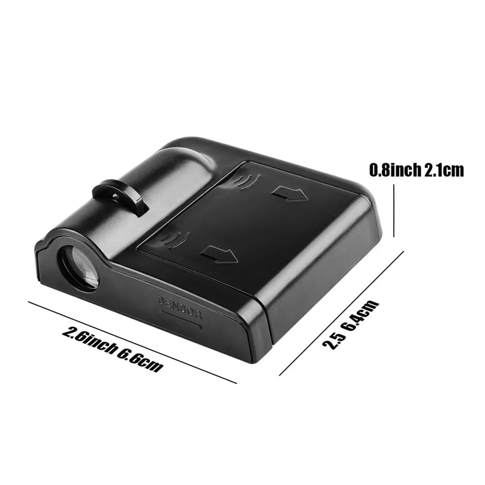 1/2Pcs LED HD Projector Lamp Car Door Wireless Welcome Light For Mercedes Benz B/C/E/S Class A Class C200L GLC GLE CLA CLS AMG
