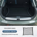 For ZEEKR 001 7X 9X 007 Rear luggage compartment fixed net pocket Mesh bag Car trunk storage and organizing accessories