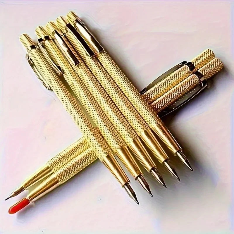 3/5/10pcs Diamond Scribing Pen Tungsten Steel Tip Carbide Marker Engraving Pen for Glass Ceramic Metal Wood Engraving Hand Tools