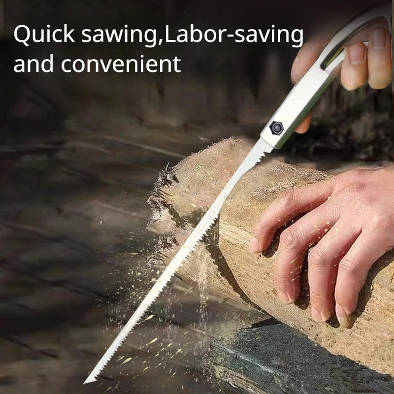 1 Pcs Compass Saw Dovetail Saw & Hand Saw - Essential Gardening Tools For Tree Cutting Logging And Branch Trimming