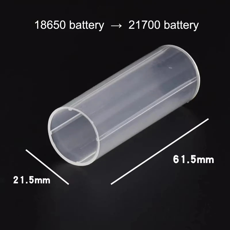 Battery conversion tube AAA/7 conversion AA/5,18650 conversion 21700/26650 battery conversion cartridge conversion box