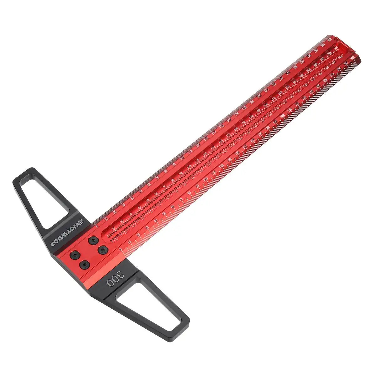 300-1000mm Woodworking T-type Scribe Square Ruler Hole Scribing ruler Drawing Marking Gauge Crossed-out Measuring Carpenter Tool