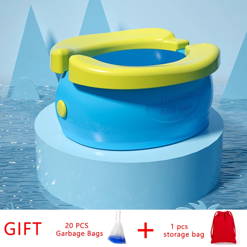 Folding Travel Baby Toilet Pot Squatty Potty Urinal for Children Baby Pot Child Toilet Portable Potty Child Potty Training Seat