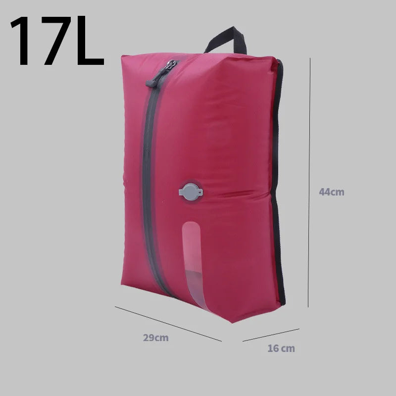 Vacuum Compression Bag Travel Storage Backpack Moisture-proof Waterproof Luggage Business Travel Handbag Clothing Bags Airtight