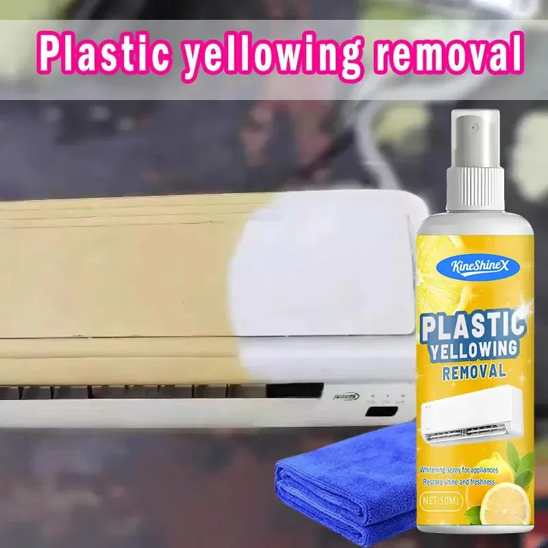 Functional European Appliance Anti-Yellowing Paste, Fixes AC & Washer Plastic Discoloration, Effortlessly Removes Tough Stains