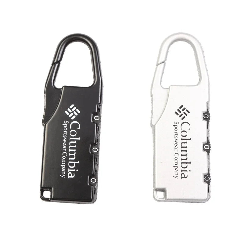 Exquisite Compact Travel Design 1pcs Zinc Alloy Anti-theft Mini Password Padlock Small Lock for Luggage Photography Bag