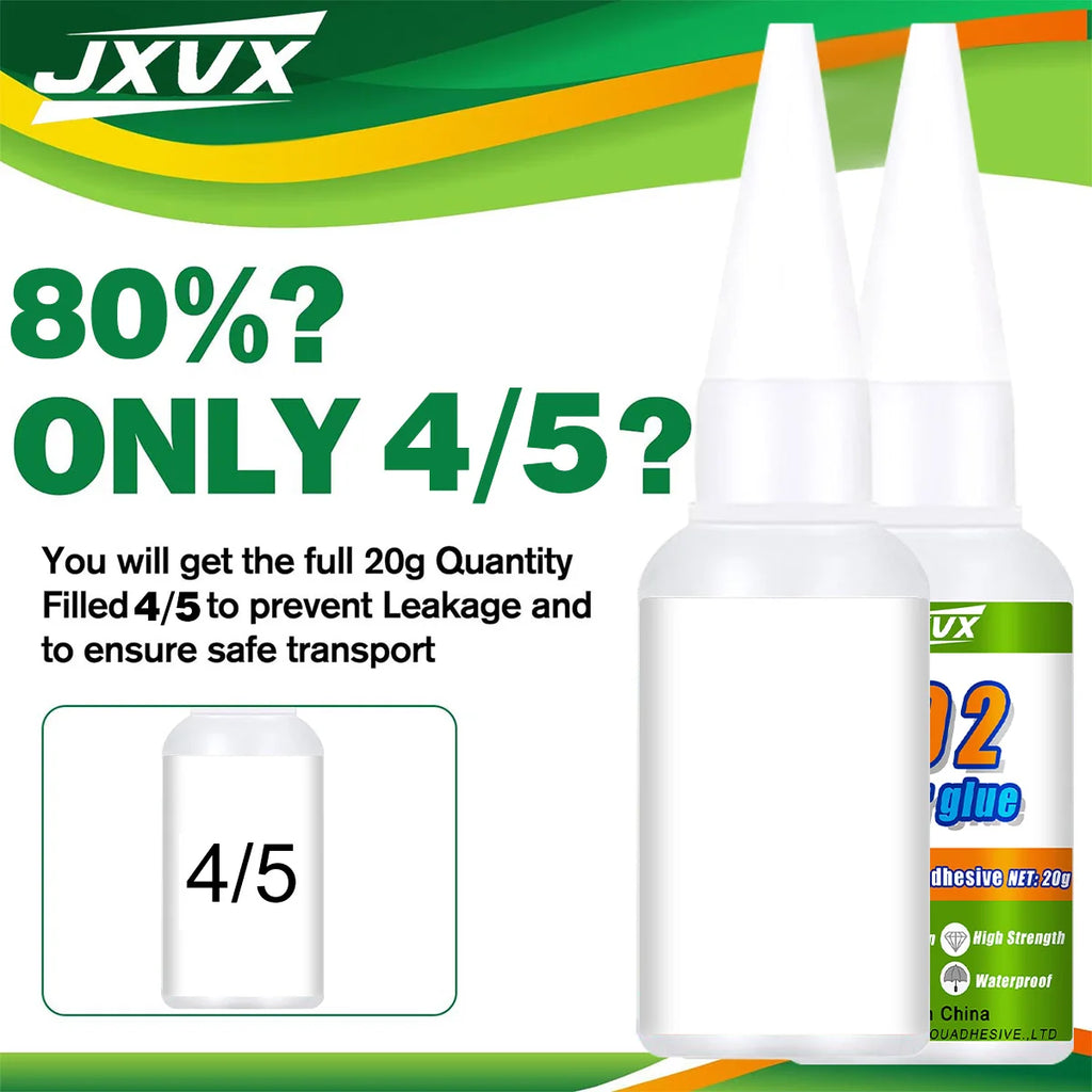 1-5pcs 502 super glue extra strong Multi-purpose quick-drying cyanoacrylate glue plastic toys shoes repair glue leather rubber wood metal strong adhesive 502 liquid glue tool, give precision dispenser.