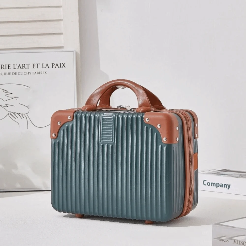 Hot Sales 14 inch Travel Suitcase Hand Travel Cosmetic Box Luggage Mini Makeup Case For Women