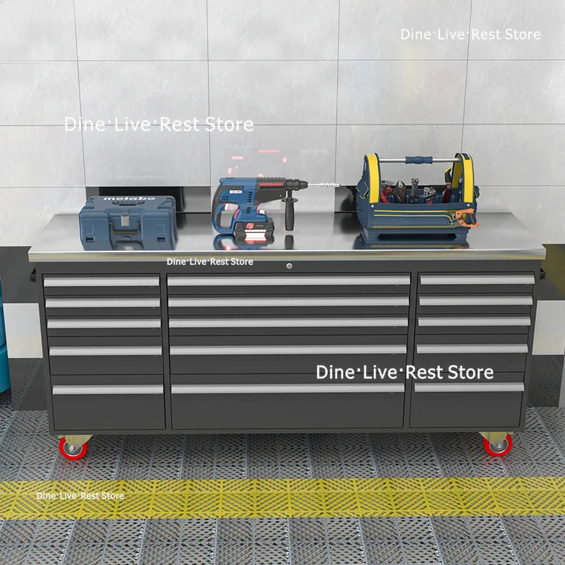 Hardware Heavy Tool Cabinet Multi-purpose Workshop Wheel Tool Cabinet Design Durable Tools Packaging Werkzeugschrank XYGJG