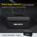 Car Trunk Organizing And Storage Box For Seat Leon IBIZA Brand new Leather Trunk storage box Automobile interior Accessories