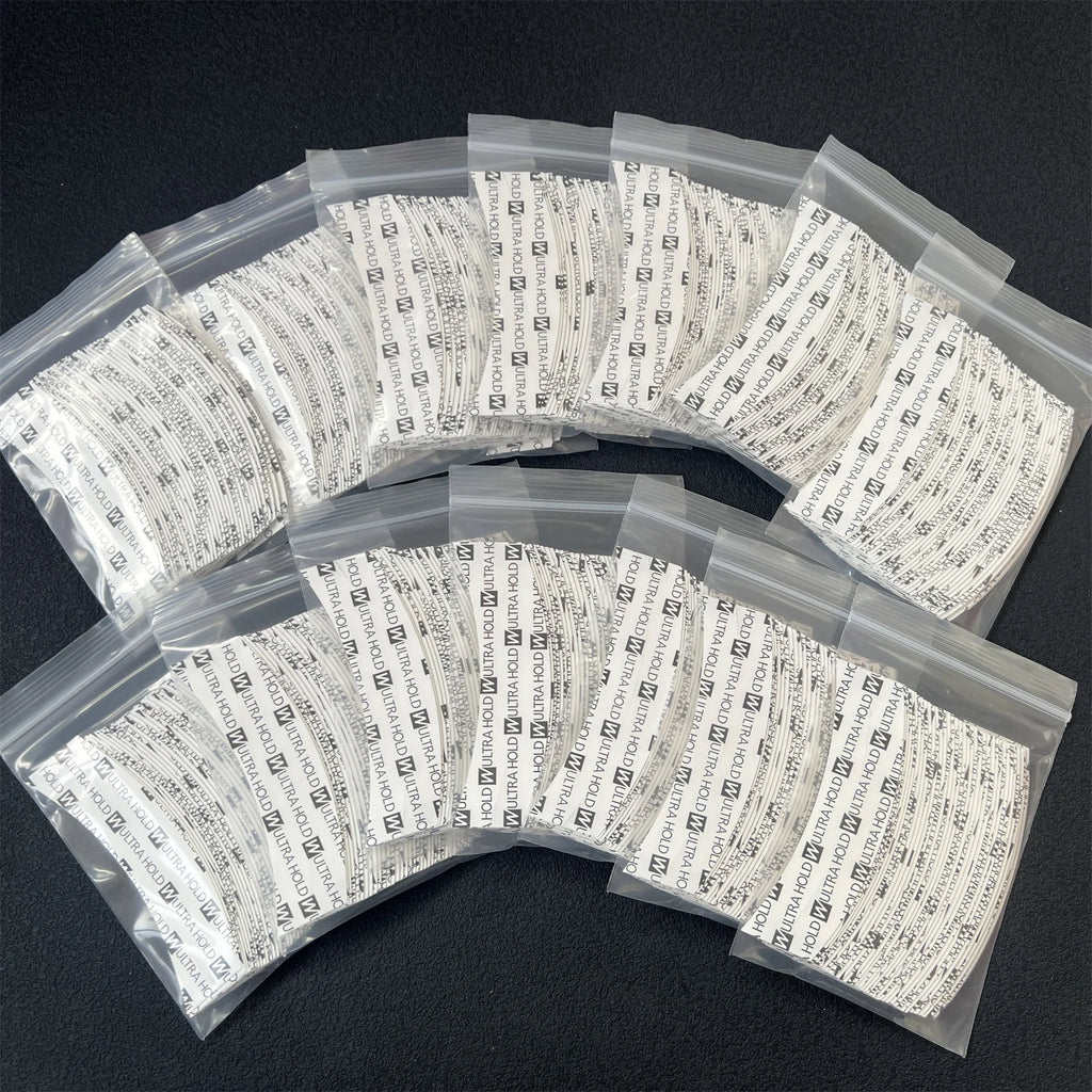 36PCS/180PCS/360PCS Wholesale Walker No Shine Hair System Tape White Double Sided Adhesive Tape for Toupee Wig Hair Pieces