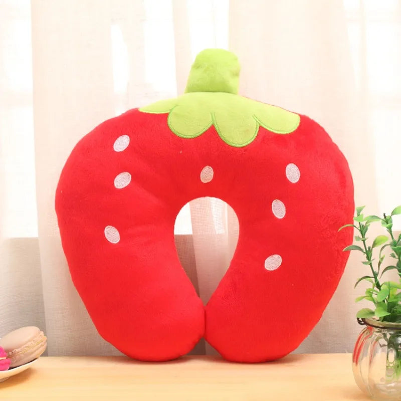 Cartoon Animal U-shaped Pillow, Creative U-shaped Neck Pillow, Nap Neck Pillow, Suitable for Outdoor Travel, Reduces Fatigue