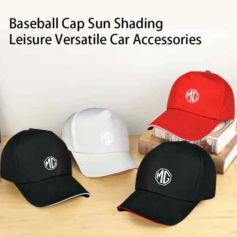 Car Sun Hat Baseball Cap Outdoor Sunscreen Hat Accessories For Morris Garages MG 6 3 5 7 TF ZR ZS HS GS GT Hector RX8 350RX5