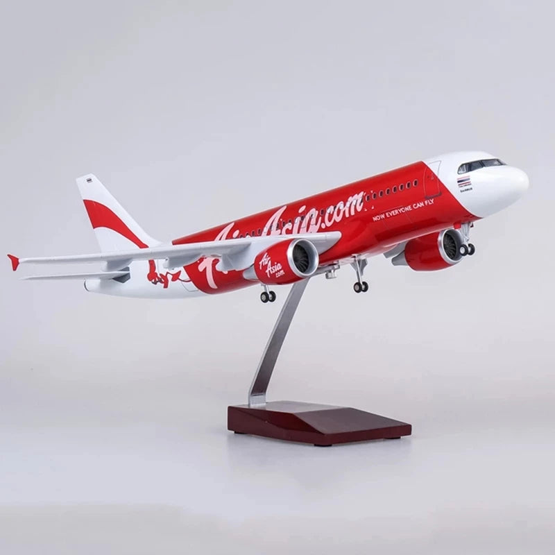 47cm Model Airplanes A320NEO Series 1/80 Scale Aircraft Resin Toy Planes Aviation Miniature Souvenir Plane Toy Christmas Gifts