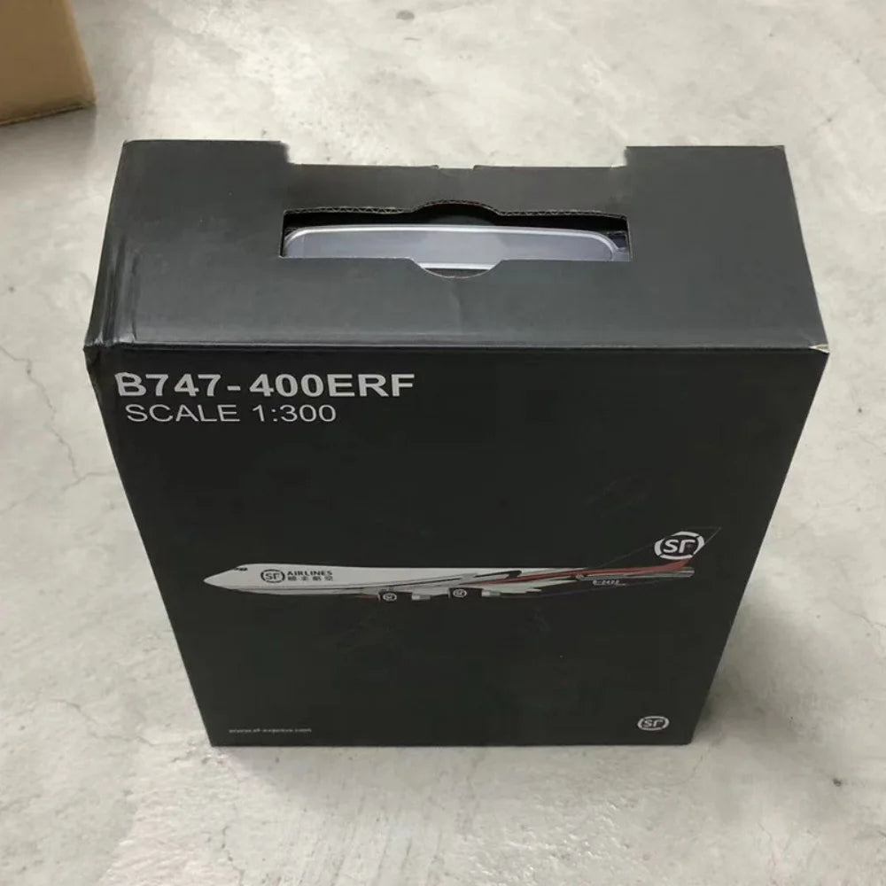 1/300 Scale Planes 24cm B747 SF Express Cargo Airways Alloy Diecast Airplane Toy Collectible Aircraft Model Gift With Stand