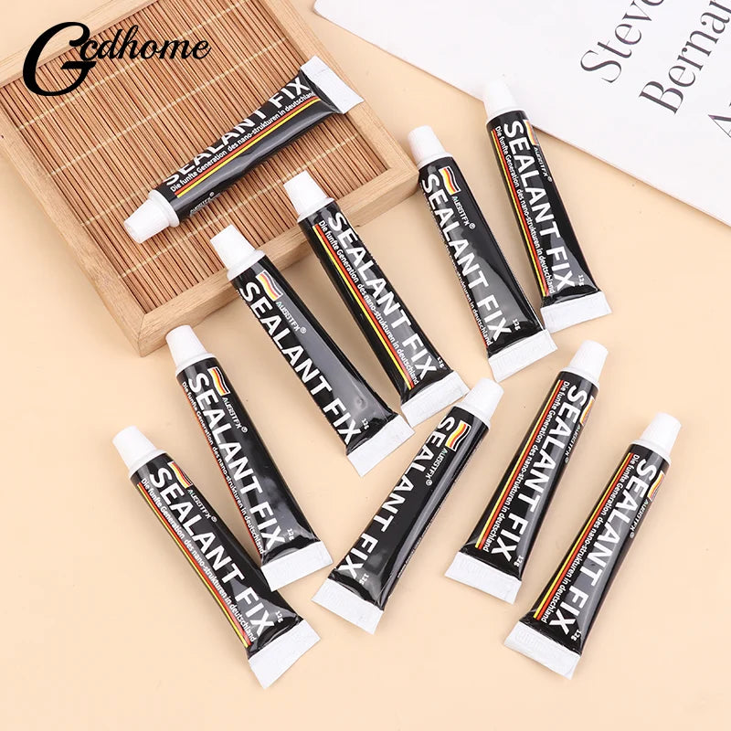 10Pcs 12g Glue Instant Strong Bond Marble Metal Glass Moistureproof Adhesive Tiles Fix Sealant Quick-drying Home Sealer