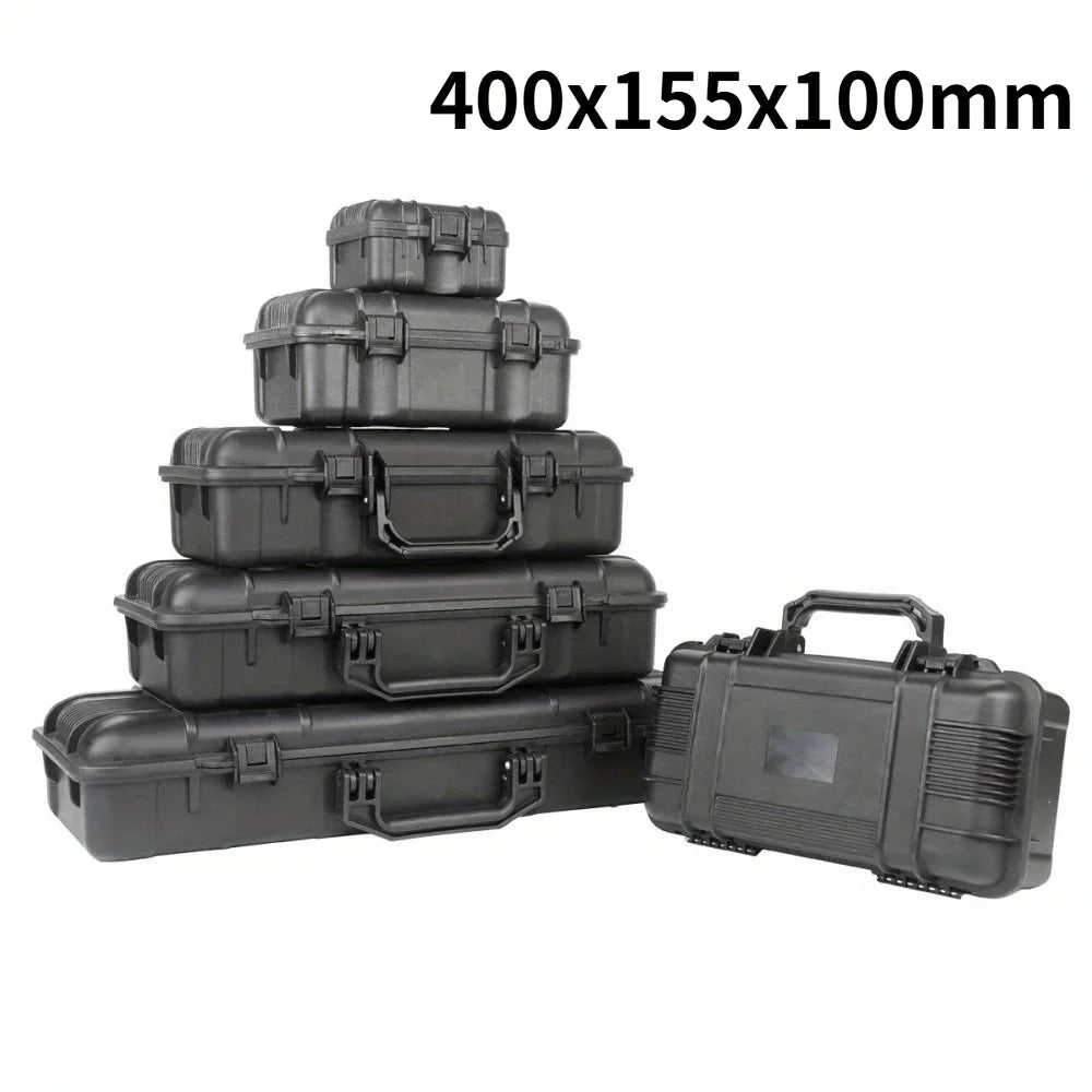 Shockproof Hard Tool Case with SpongeSealed Protective Storage Box for Camera, Photography Equipment, Sights & Instruments
