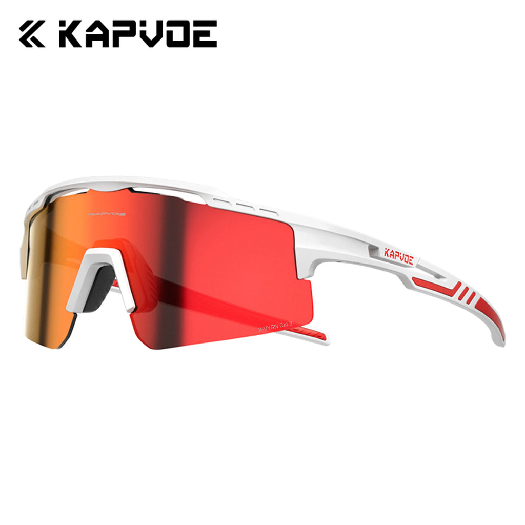 KAPVOE HD UV400 Hiking Cycling Sunglasses Outdoor Sports Hiking and Camping Glasses Waterproof Stylish Driving Sunglasses Unisex