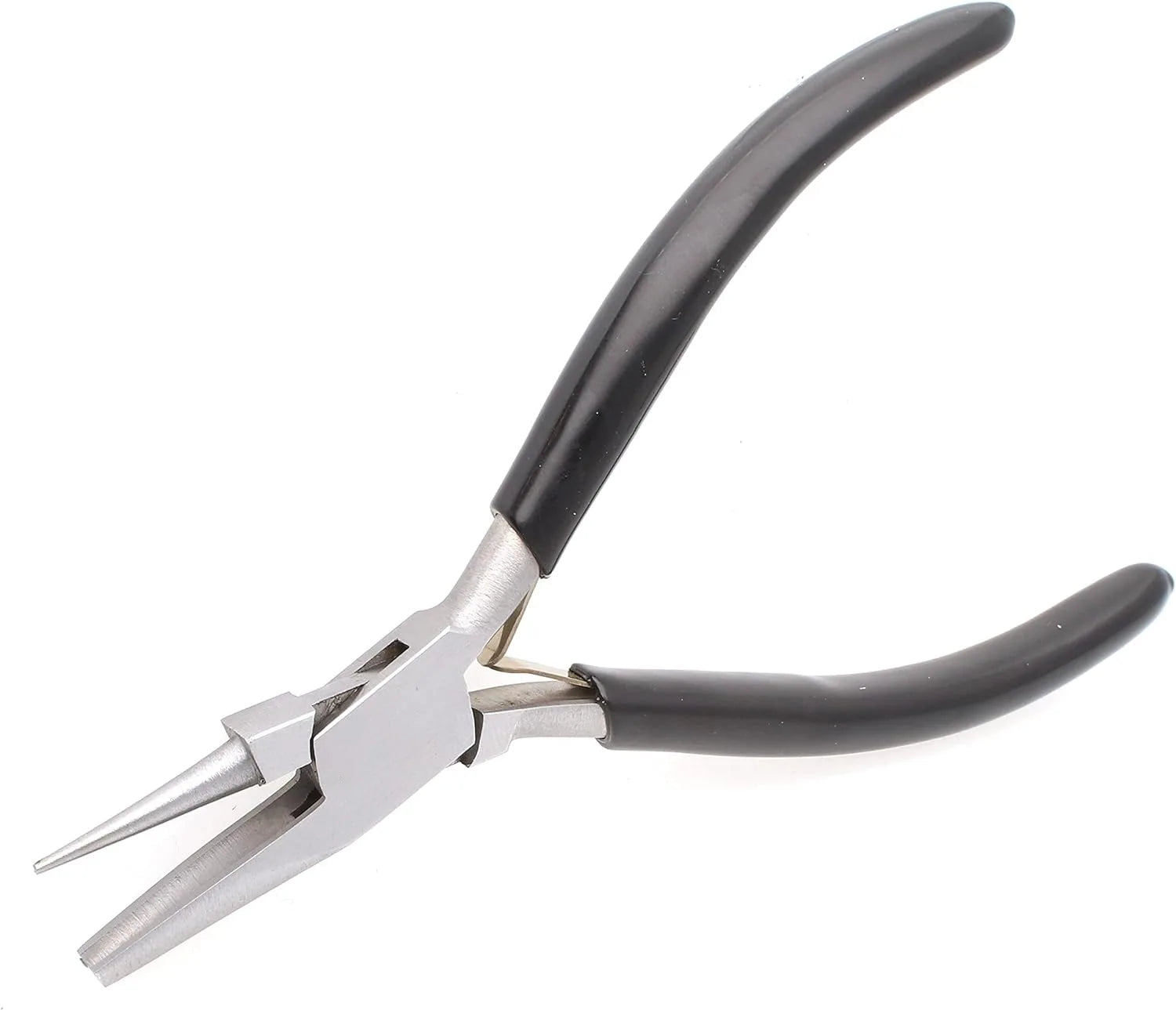 4.5-inch deep black and deep powder rolling needle pliers DIY manual half groove pliers 9-pin jewelry winding tool