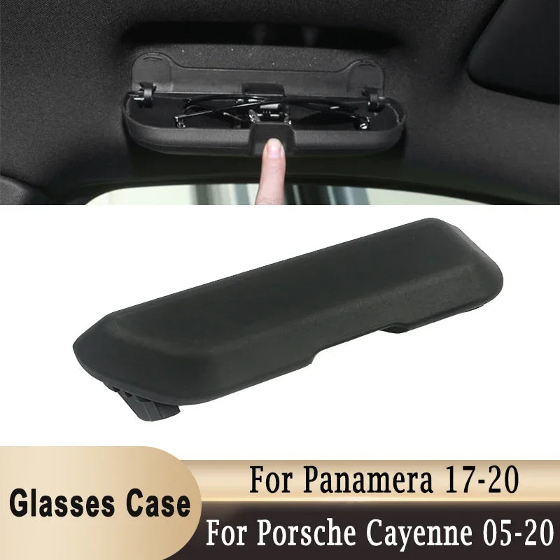 For Porsche Cayenne 2005-2020 for Panamera 2017-2020 Interior Glasses Case Sunglasses Holder Storage Box Only Left Hand drive