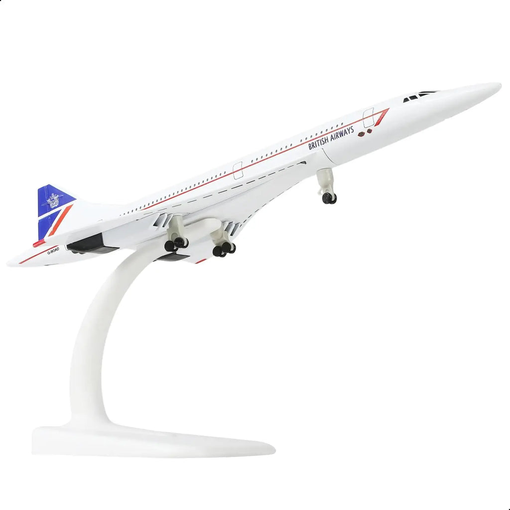 20CM Miniatures Plane Concorde Air Singapore Airplane diecast Model Airliner boys toys Alloy Diecast Plane Collectible Aircraft