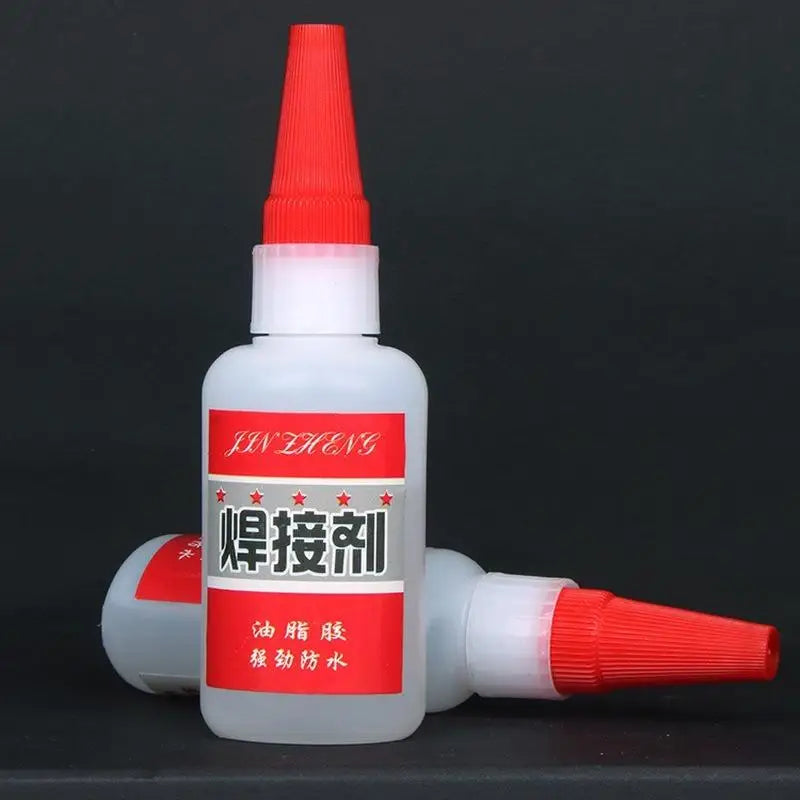 1/2pcs 50g Universal Welding Super Glue Plastic Wood Metal Rubber Tire Shoes Repair Glue Soldering Extra Strong Adhesive
