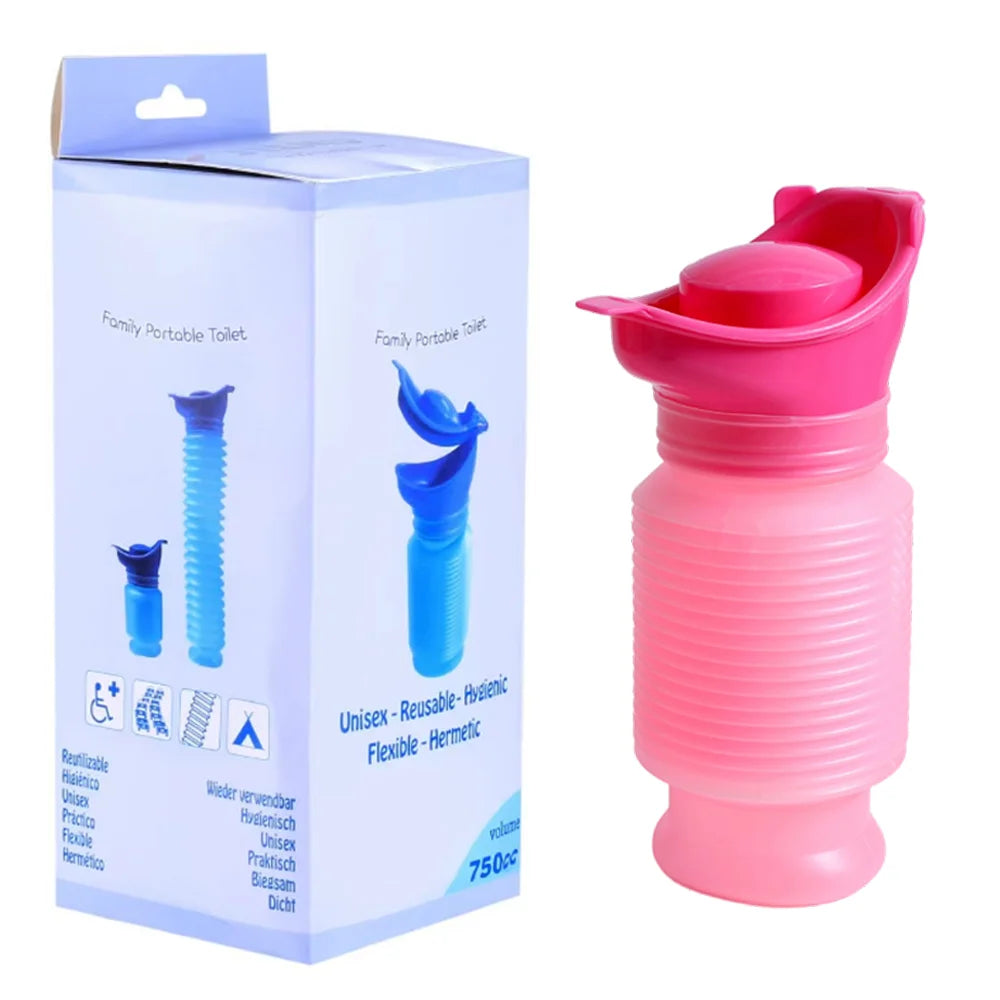 Outdoor portable car urinal telescopic squat free travel camping hiking emergency urinal outdoor emergency product