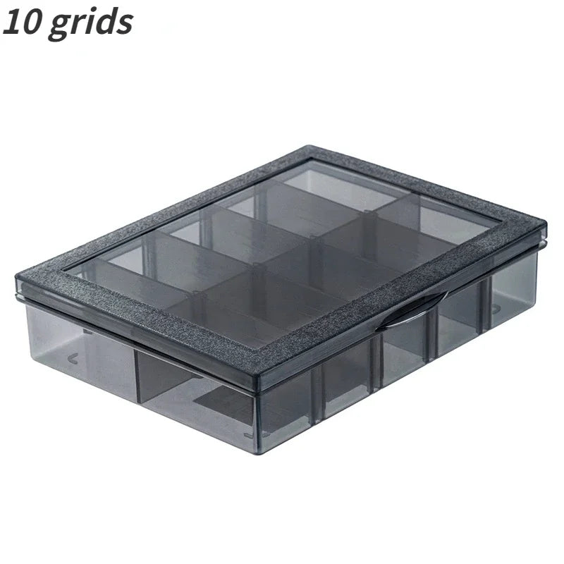 9-24 Grids Adjustable Organizer Storage Container Compartment Plastic Storage Box Component Screw Holder Case Display Container