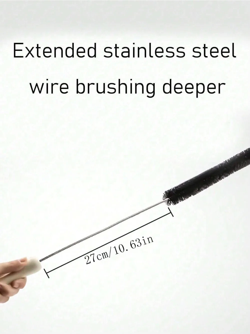 1pc Washing Machine Cleaning Brush, Dryer Vent Cleaner, Washing Machine Drum/Bathtub Cleaner