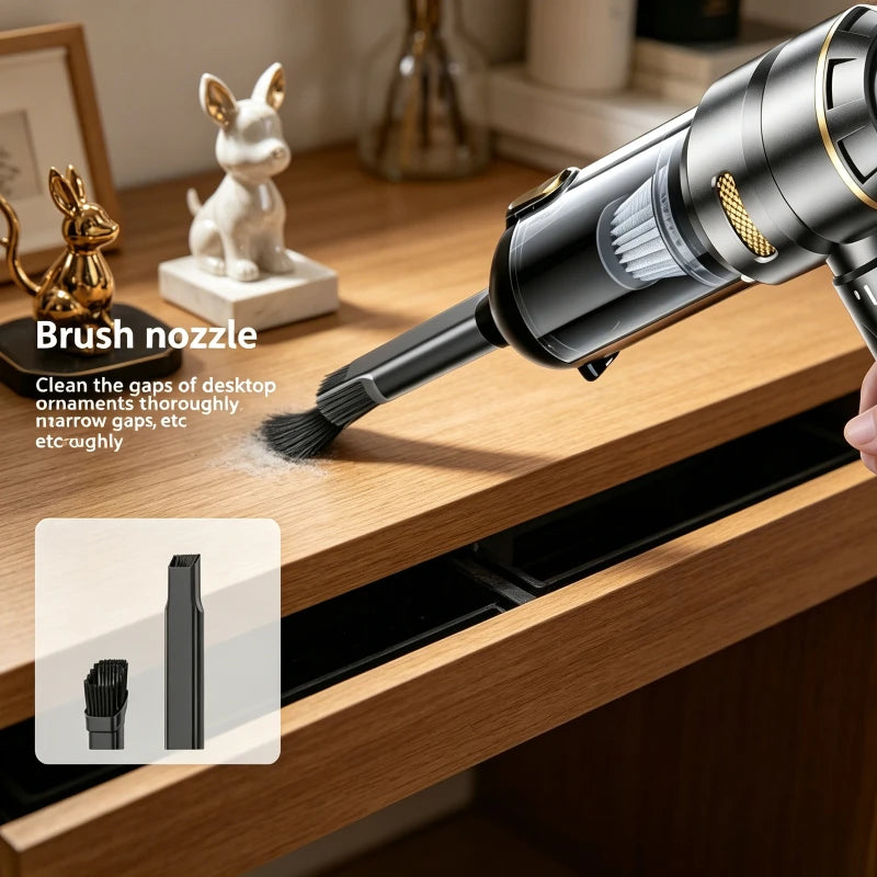 High Power Brushless Motor Wireless Handheld Car Vacuum Cleaner Portable Powerful Air Duster Home Cleaning Machine