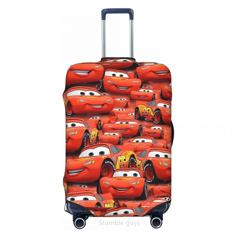 18-32 Inch Universal Luggage Cover Fashion Car Print Elastic Durable Dustproof Anti-Scratch Washable Suitcase Protector