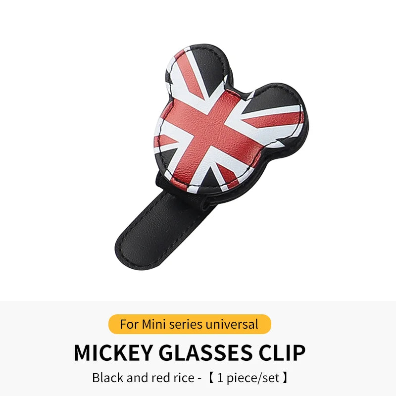 Car Sun Visor Glasses Clip For Mini Cooper F56 F55 F60 R56 R60 J01 J05 F65 F66 U25 Car Glasses Case Holder Storage Portable Clip