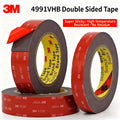 3M 4991VHB Strong Double-Sided Adhesive 3m 2.3mm Thickening High Viscosity Traceless Foam Tape For Car Home Use High Temperature