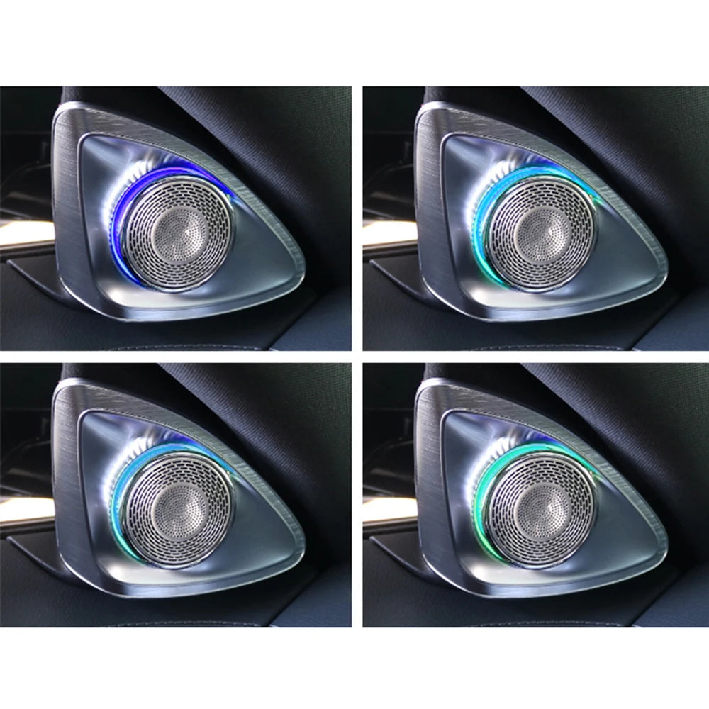 Ambient Light 3/64 Colors For Mercedes-Benz C-Coupe W205  Car Accessories Interiors LED Vents Speaker Decorative Light Retrofit
