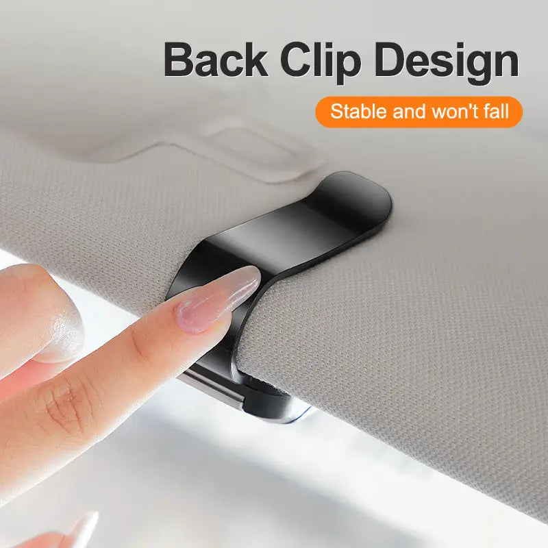 Car eyeglass holder sunshade clips easy to install, universal model, eyeglass bracket, sunglasses hanger, wholesale.