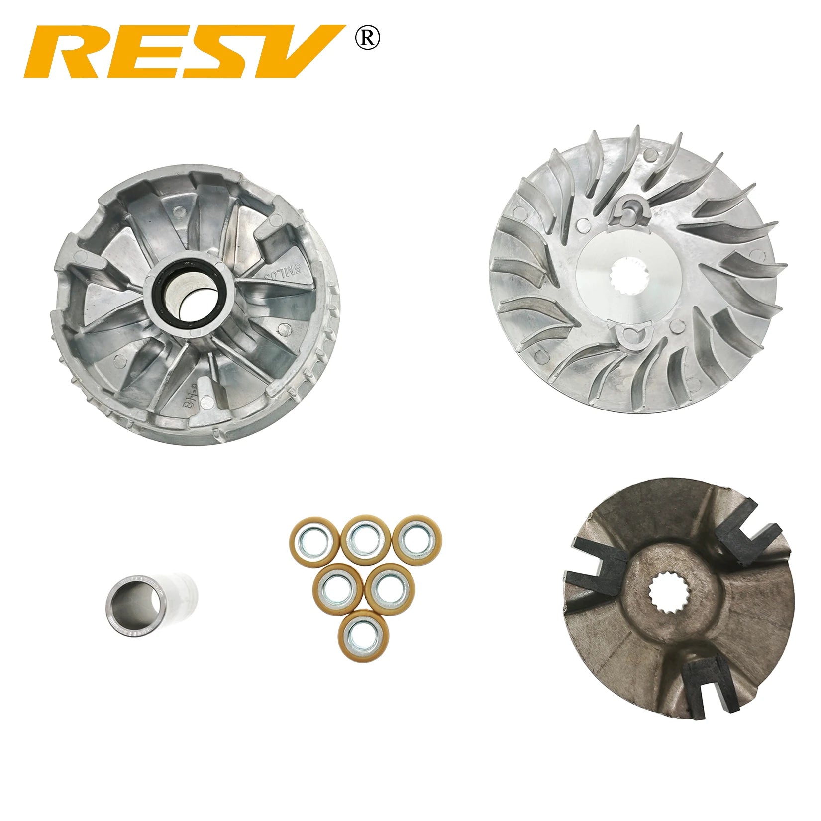 RESV for Yamaha BWS125 GTR 125 CYGNUS 4V Majesty Maxster X-City ZY125 Variator Drive Face Pulley Assy.
