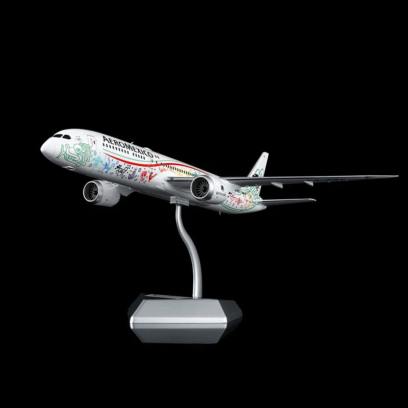 L2273 Alloy Collectible Plane Gift SQ Wings 1:200 Aeroméxico Boeing B787-9 "Dreamliner" Diecast Aircraft Jet Model XA-ADL