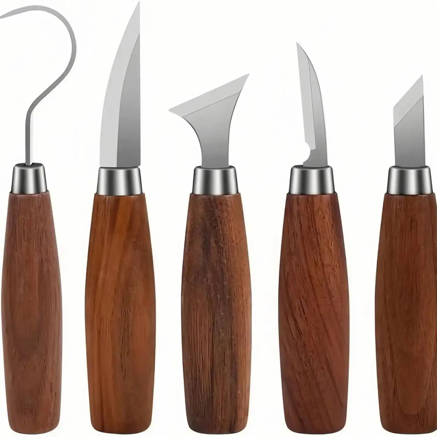 5pcs tools for wood carving Chisel Woodworking Cutter Hand Tool Set Wood Carving Knife DIY Peeling Woodcarving