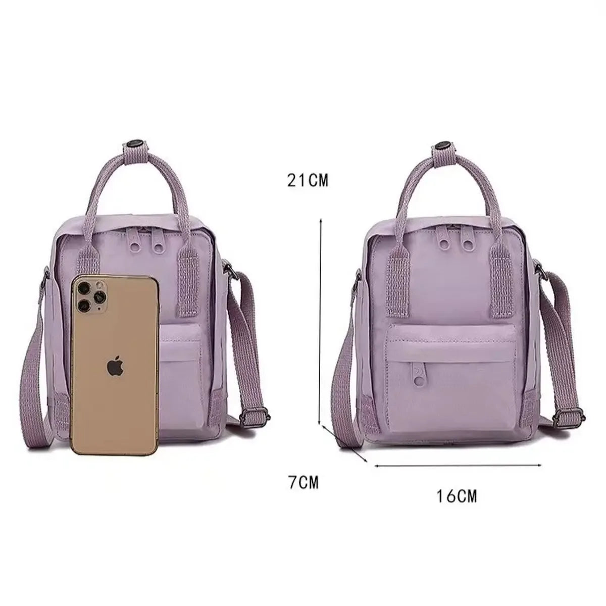 Fox Cross-body Handbag, Fresh and Simple Small Backpack, Cosmetics Storage Bag, Mobile Phone Bag