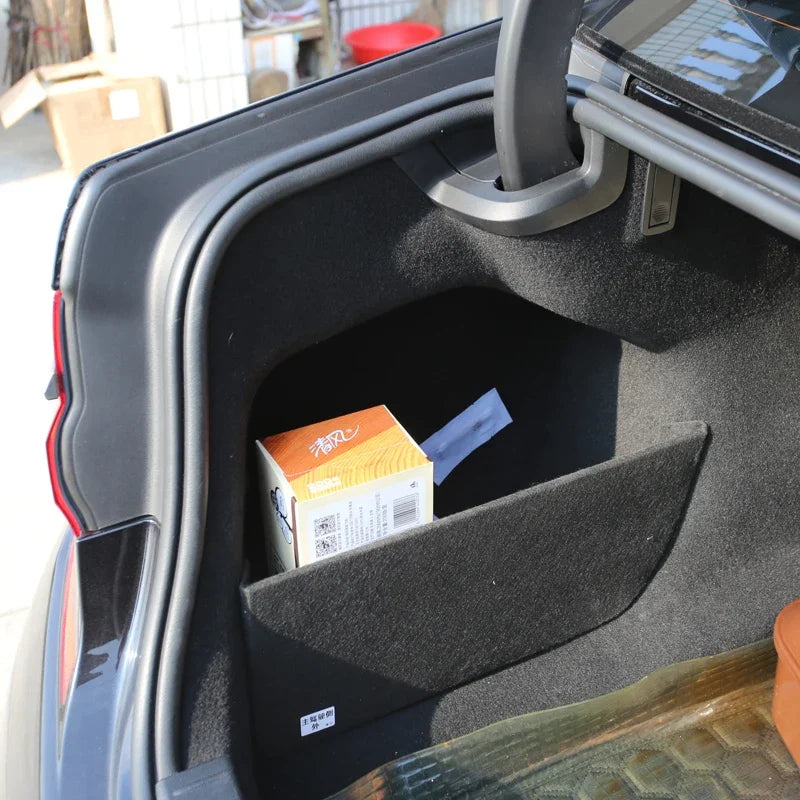 Car Trunk Side Storage Partitions on Both Sides of the Trunk Partition Tail Box for BMW 7 Series G11 G12 Car Accessories