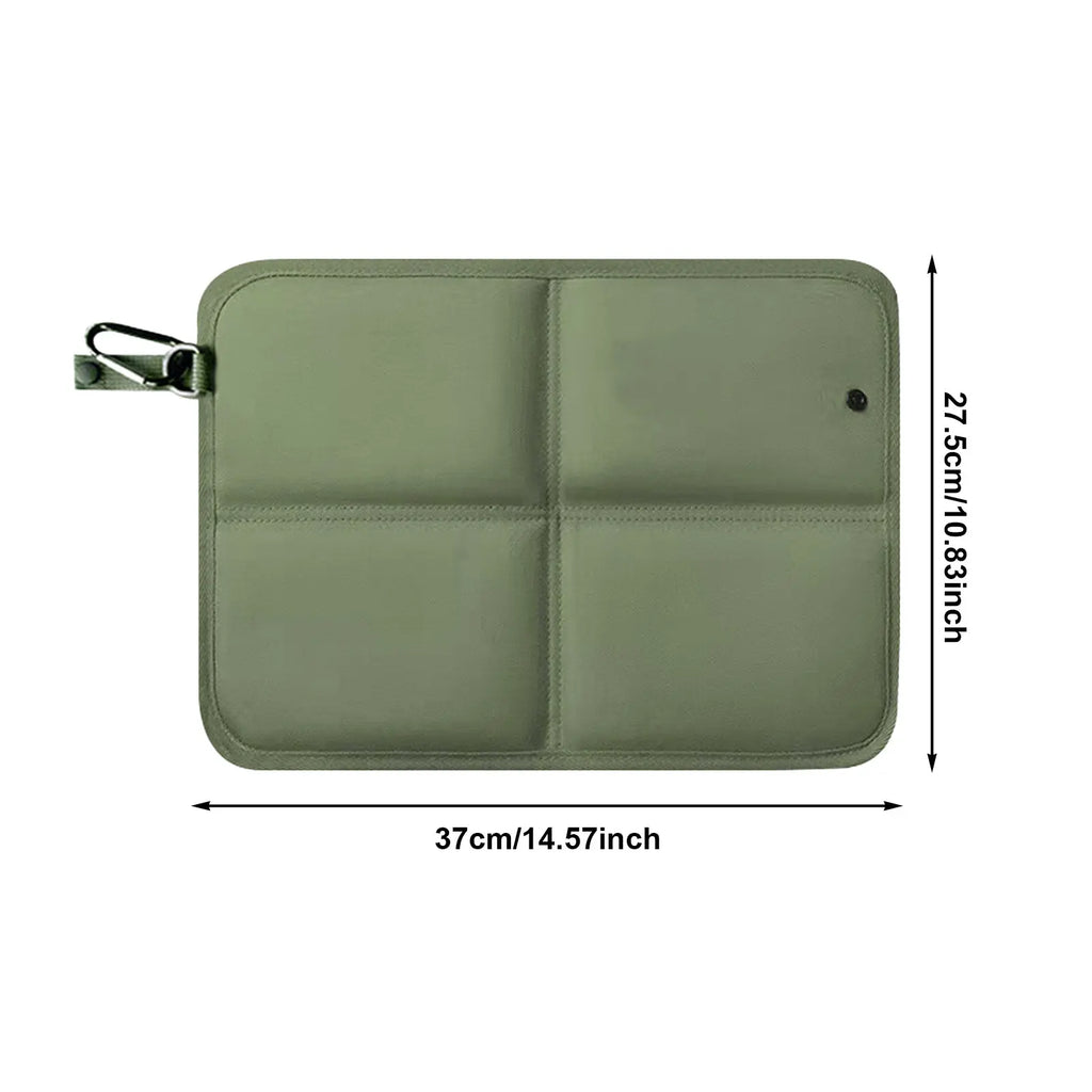 Oxford Cloth Folding Camping Seat Pad Waterproof Thickened Portable Moisture-proof Pad for Hiking Trekking Outdoor Activities