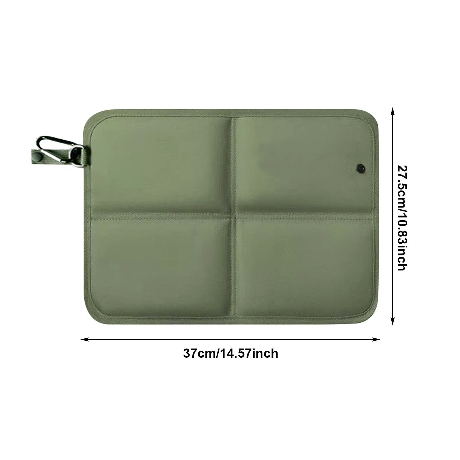 Oxford Cloth Folding Camping Seat Pad Waterproof Thickened Portable Moisture-proof Pad for Hiking Trekking Outdoor Activities